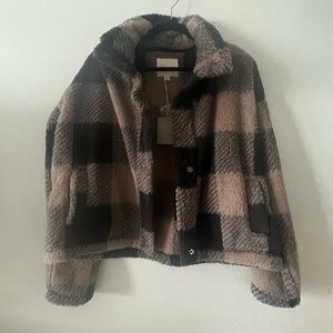 ▪️ VICI Bonfire stories plaid pocketed jacket